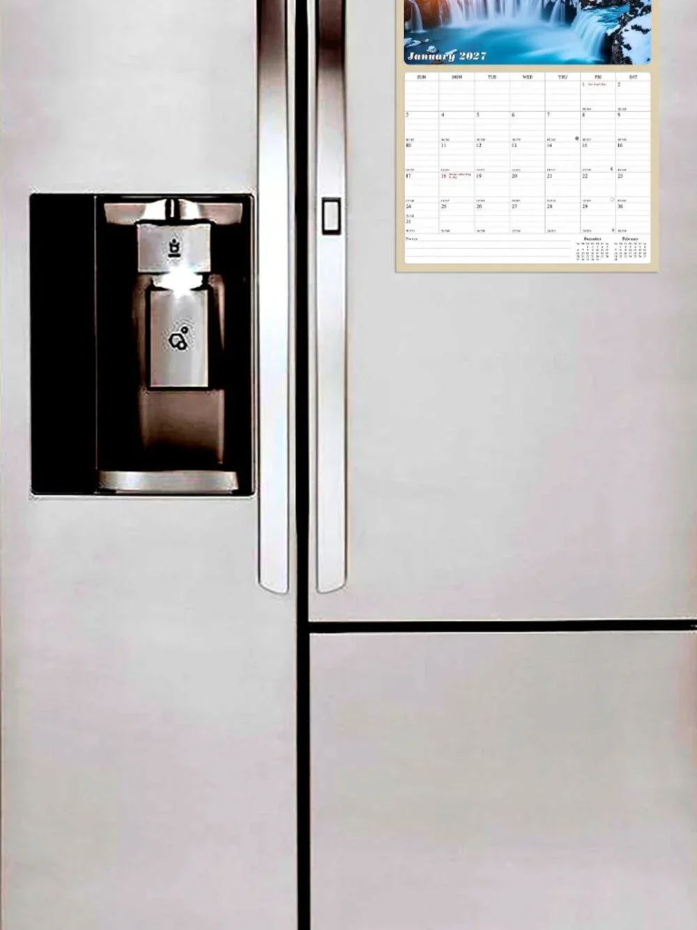 2026 - 2027 Calendar Magnetic Peel & Stick 18 Months 8.5